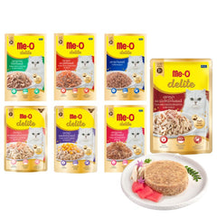 Pate Cho Mèo Trưởng Thành Me-O Delite Gói 70g