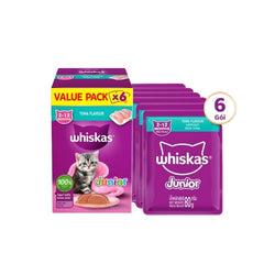 Pate Cho Mèo Whiskas 80g [Hộp 6 gói]