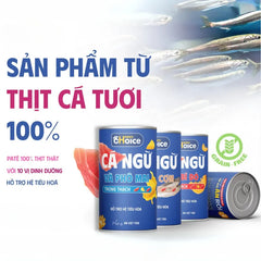 Pate Mèo Happy Choice Cá Ngừ Thạch (Lon 400g)