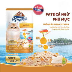 Pate Mèo Kaniva Vitamin Ball Bổ Não Dưỡng Lông 70g - Paddy Pet Shop