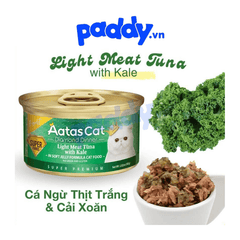 Pate Mèo Mọi Lứa Tuổi Aatas Super Food (Lon 80g) - Paddy Pet Shop