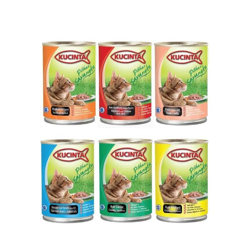 Pate Mèo Mọi Lứa Tuổi Kucinta Lon 400g