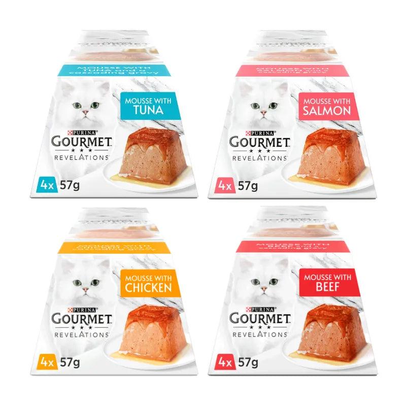 Pate Mèo Purina Gourmet Revalations Dạng Mousse Cao Cấp 57g - Paddy Pet Shop