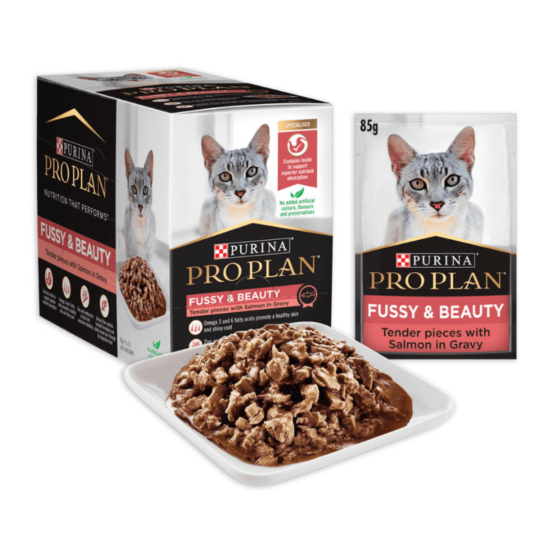 [Hộp 12 Túi] Pate Mèo Purina ProPlan Bổ Sung Dinh Dưỡng Gói 85g - Paddy Pet Shop