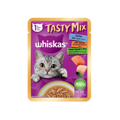 Pate Mèo Trưởng Thành Whiskas Tasty Mix 70g