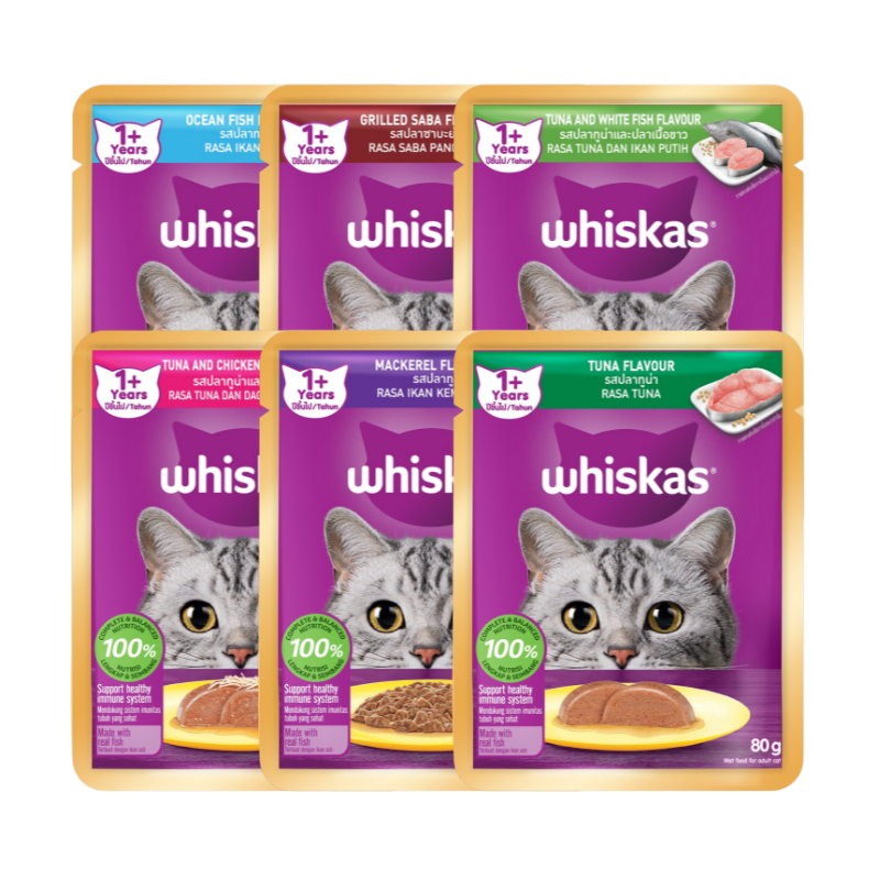 Pate Whiskas Cho Mèo Trưởng Thành 80g