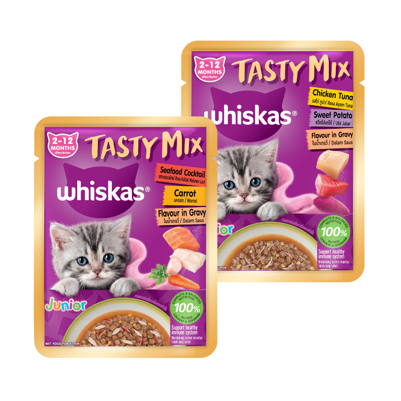 Whiskas JUNIOR Tasty Mix