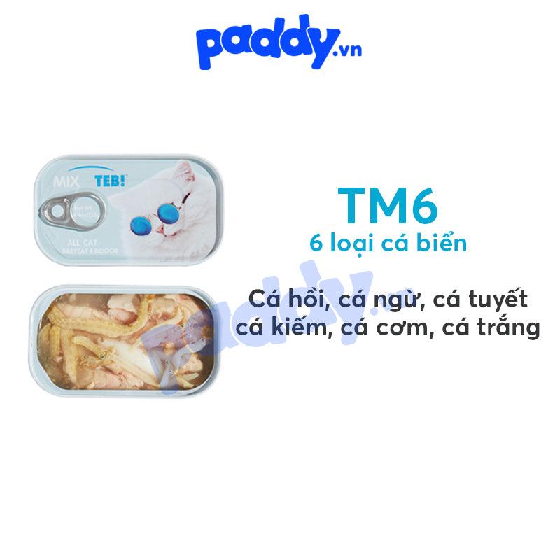 Pate Mèo Teb Mix Vị Lon 125g - Paddy Pet Shop