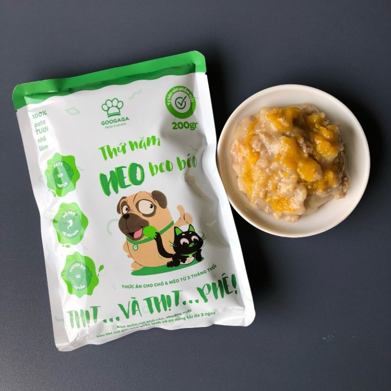 Pate Tươi Cho Chó Mèo Googaga 160g