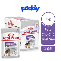 Pate Cho Chó Triệt Sản Royal Canin Sterilised Dog 85g