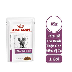 Pate Mèo Royal Canin Renal Cat Hỗ Trợ Bệnh Thận Vị Cá 85g