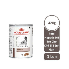 Pate Cho Chó Hỗ Trợ Bệnh Gan Royal Canin Hepatic Dog (Lon 420g)