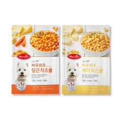 Phô Mai Viên Cho Chó Bowwow Cheese Ball (100g) - Paddy Pet Shop