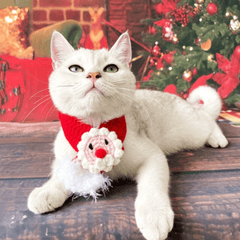 Khăn Len Noel Santa Cho Chó Mèo - Paddy Pet Shop