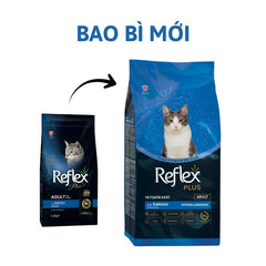 Thức Ăn Mèo Reflex Plus Salmon Cá Hồi (Nhập khẩu Thổ Nhĩ Kỳ)