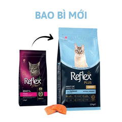 Thức Ăn Cho Mèo Biếng Ăn Reflex Plus Choose Salmon 1.5kg