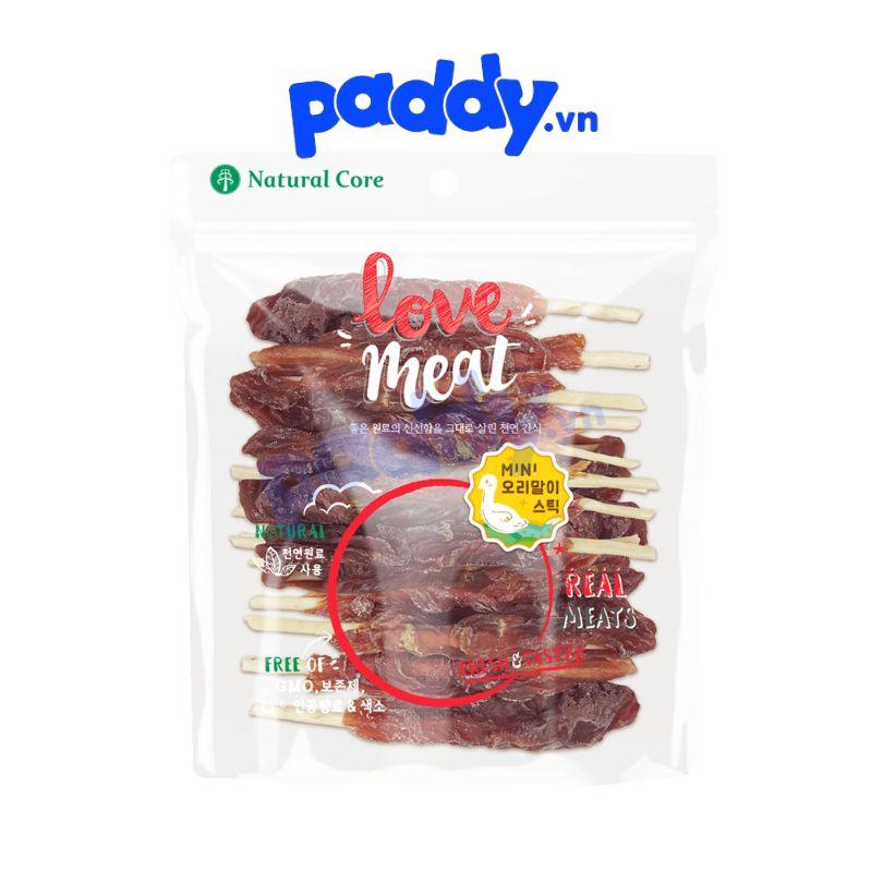 Snack Cho Chó Thịt Cuộn Da Bò Natural Core 160g - Paddy Pet Shop