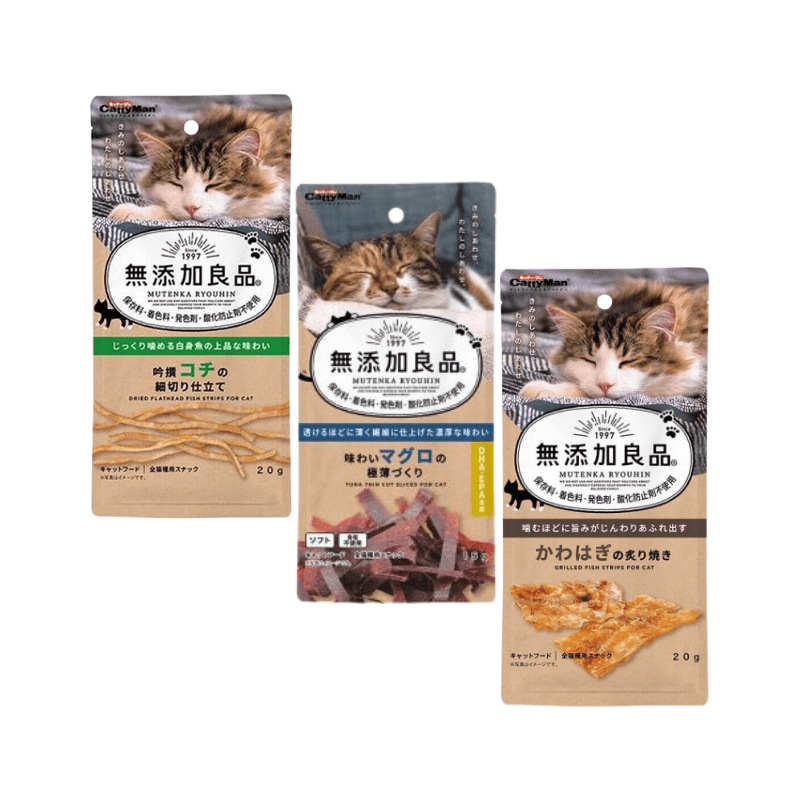 Bánh Thưởng Cho Mèo Cattyman Làm Từ Cá Nguyên Chất - Paddy Pet Shop