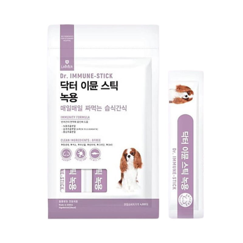 Sốt Thưởng Cho Chó Lộc Nhung Lamer Dr Immune Stick 50g (Túi 5 tuýp)