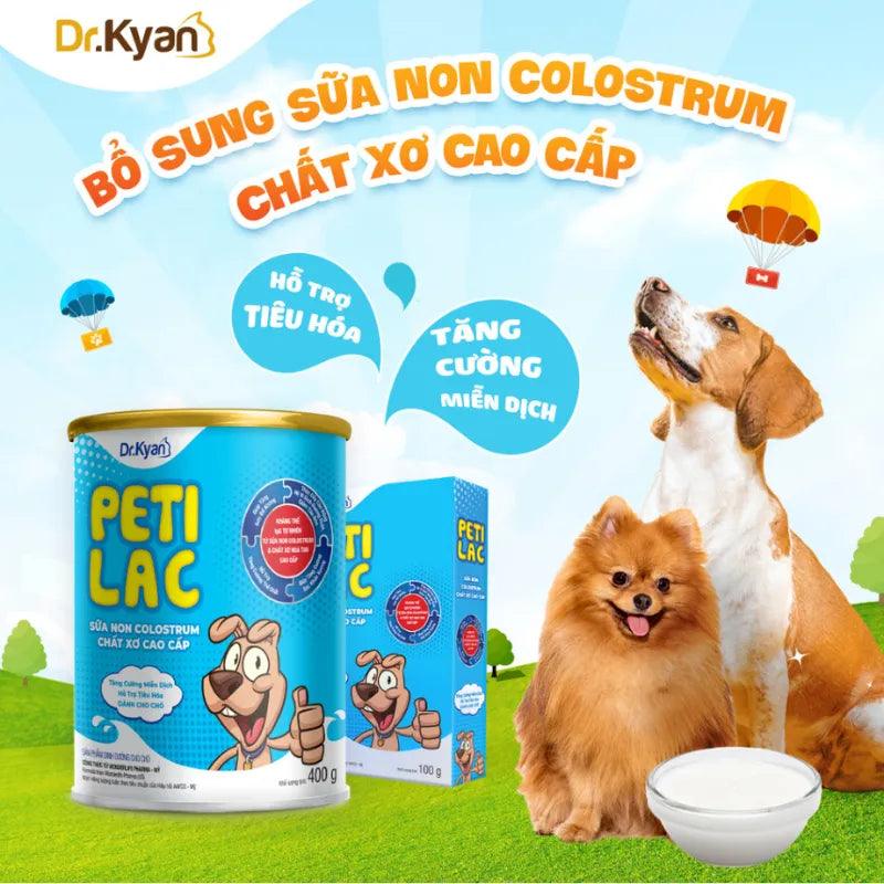 Sữa Cho Chó Dạng Bột Dr.Kyan Petilac - Paddy Pet Shop