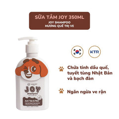 Sữa Tắm Cho Chó Mèo Hana Pet Joyce V3 350ml