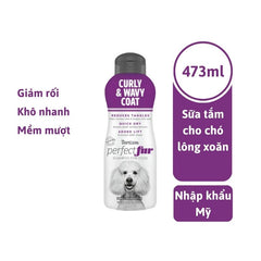 Sữa Tắm Cho Chó Tropiclean PerfectFur Chăm Sóc Lông Chuyên Biệt 473ml