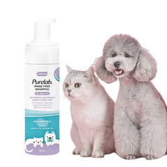 Sữa Tắm Khô Chó Mèo Cature Purelab Rinse Free 150ml