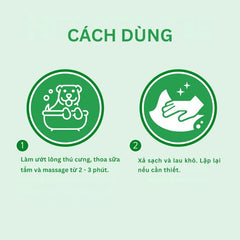 Sữa Tắm & Xả Cho Chó Mèo Tropiclean 2 Trong 1 Hương Đu Đủ & Dừa 355ml