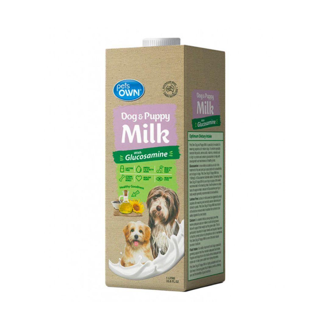 Sữa Tươi Cho Chó Pets Own Bổ Sung Glucosamine (1L) - Paddy Pet Shop