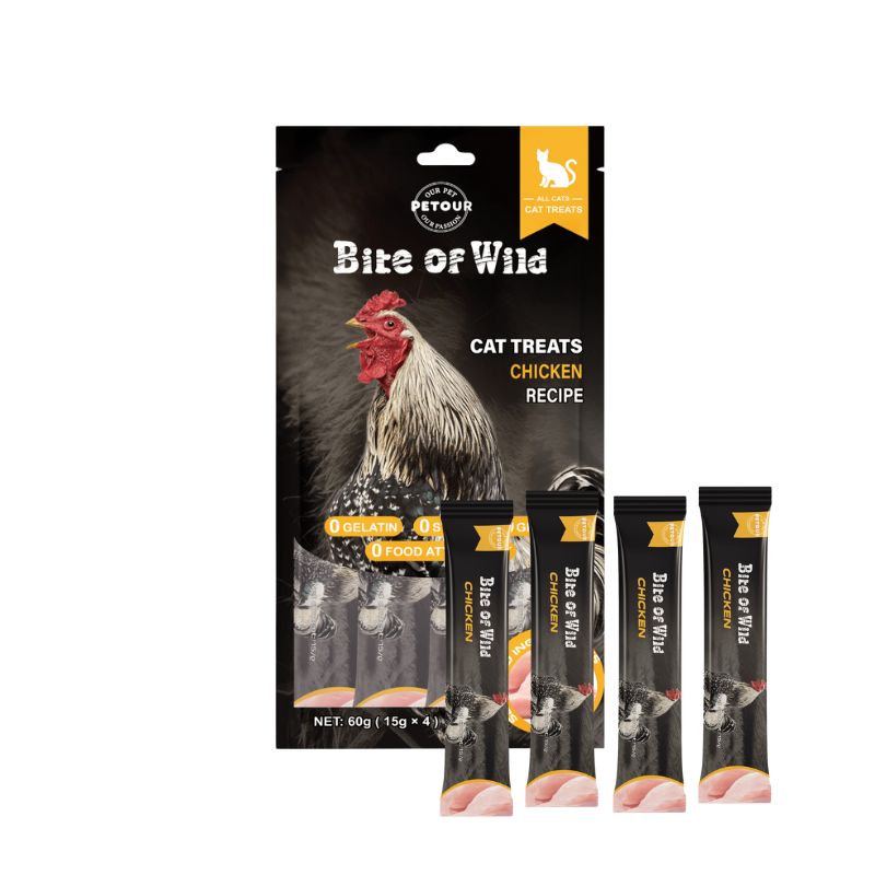 Súp Thưởng Cho Mèo Bite of Wild (15gx4)