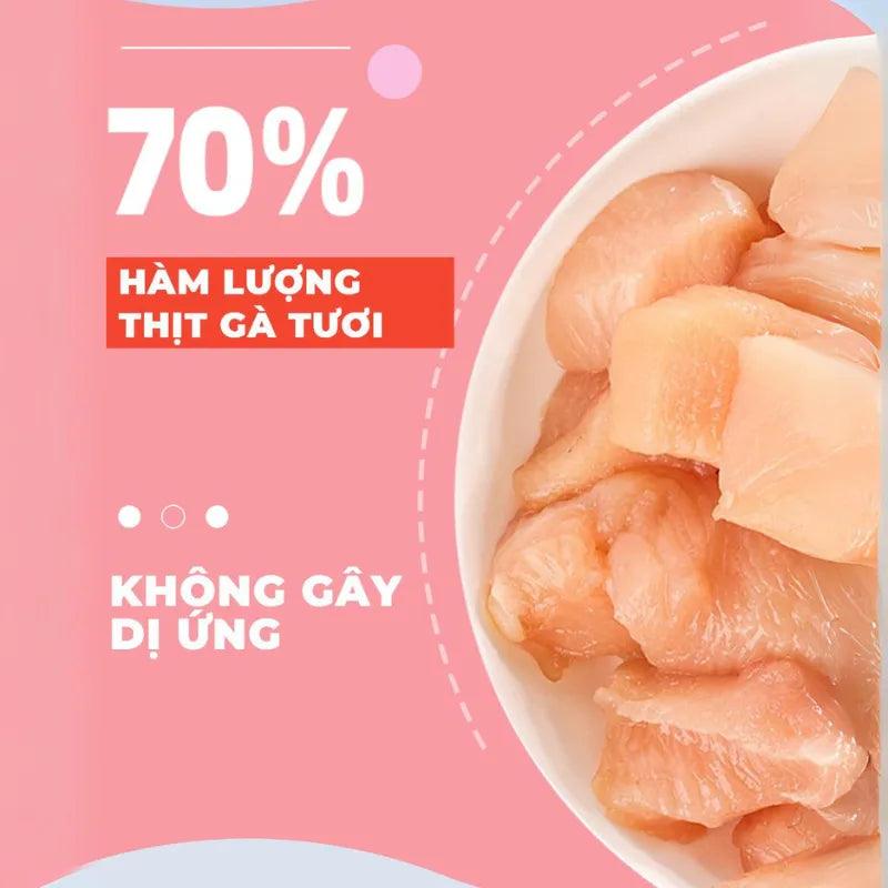 Súp Thưởng Cho Mèo Lemo Trái Cây Nắp Vặn 100g - Paddy Pet Shop