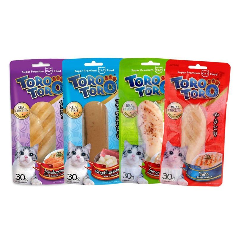 Bánh Thưởng Cho Mèo Phi Lê Cá Ngừ Tươi Maguro Toro 30g (Thái Lan)