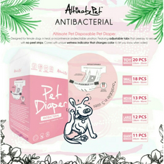 Tã Quần Cho Chó Cái Altimate Diaper (Hồng)