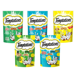Bánh Thưởng Cho Mèo Temptations Thơm Ngon 75g