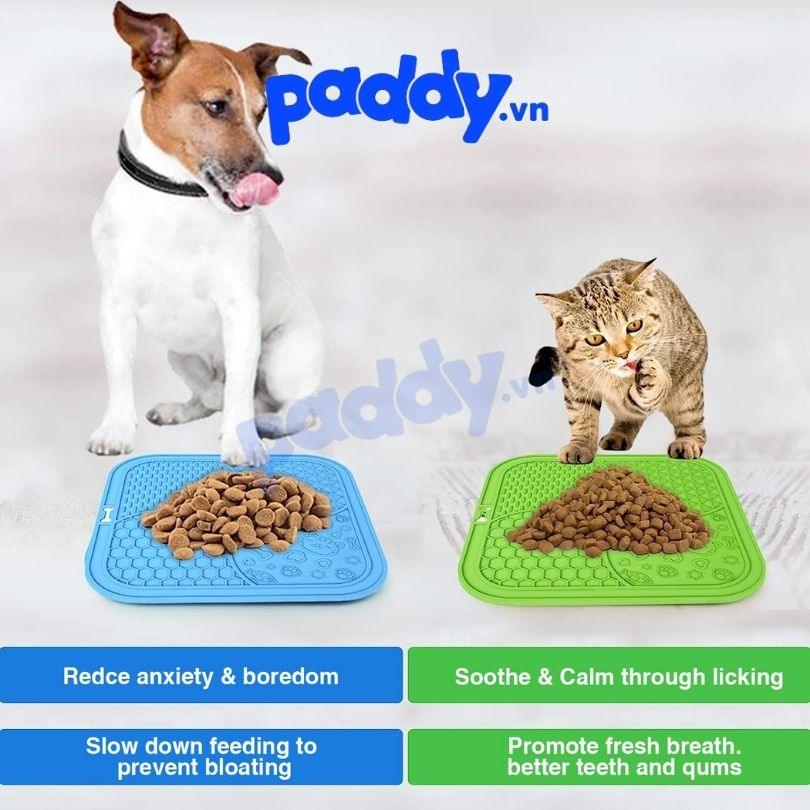 Thảm Liếm Thức Ăn Silicon Cho Chó Mèo - Paddy Pet Shop
