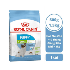 Hạt Cho Chó Con Giống Siêu Nhỏ Royal Canin X-Small Puppy - Paddy Pet Shop