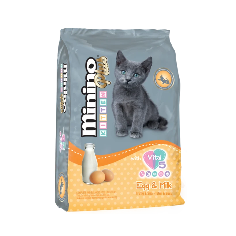 Thức Ăn Hạt Cho Mèo Con Minino Plus Kitten