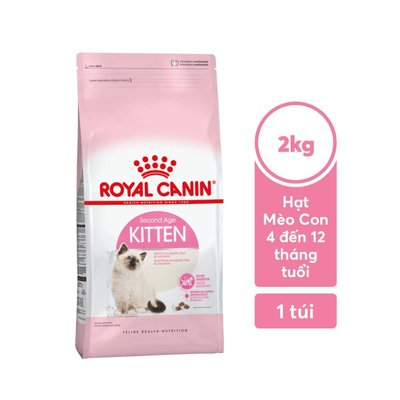 Thức Ăn Hạt Cho Mèo Con Royal Canin Kitten 36 - Paddy Pet Shop