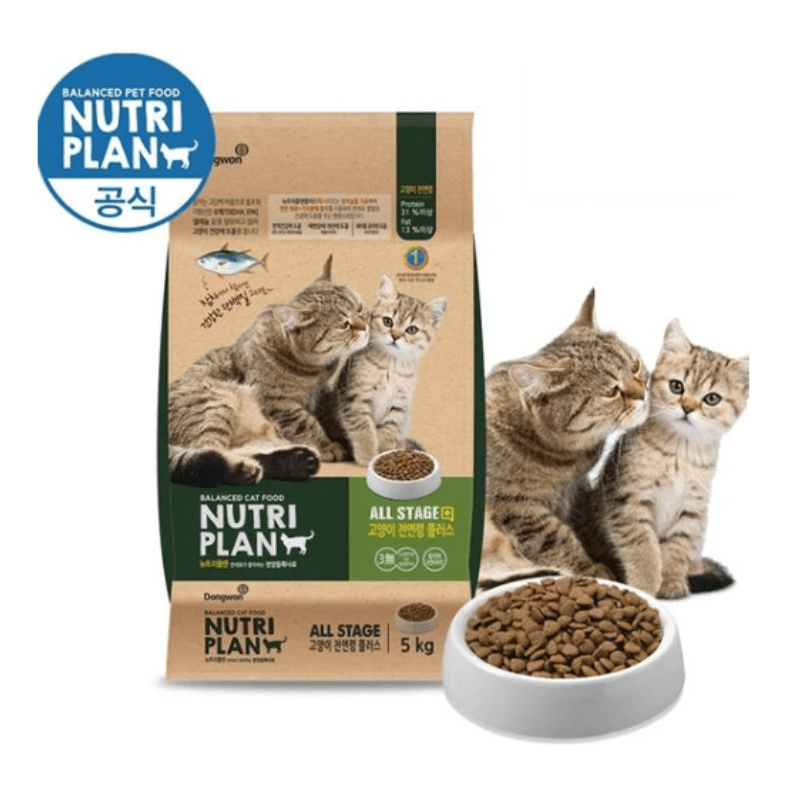 Hạt Mèo Mọi Lứa Tuổi Nutri Plan Cat All Stage Plus 5kg - Paddy Pet Shop