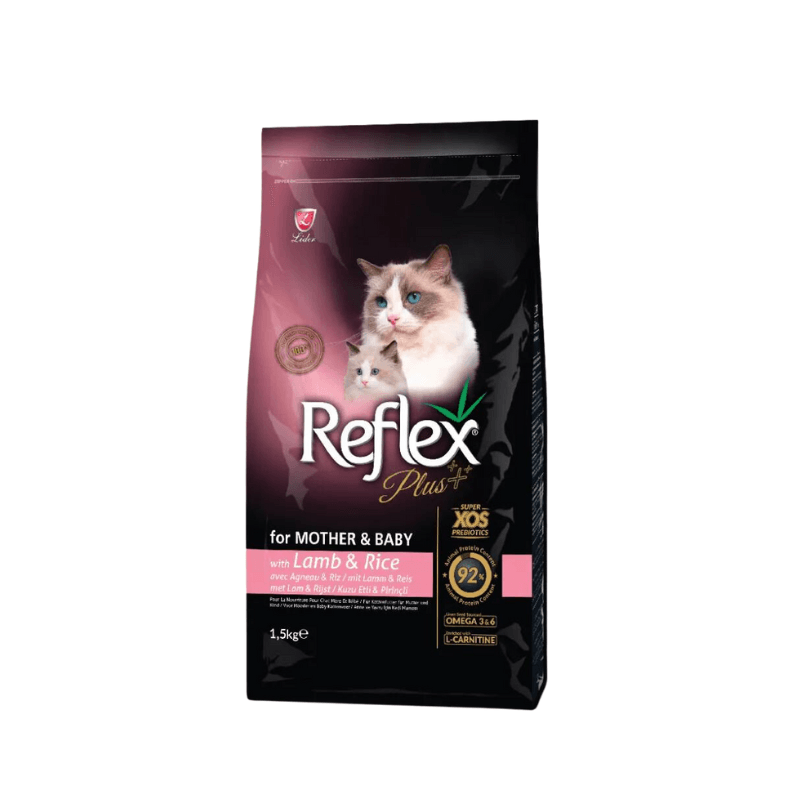 Hạt Cho Mèo Reflex Plus BabyCat Vị Cừu Và Gạo 1.5kg - Paddy Pet Shop