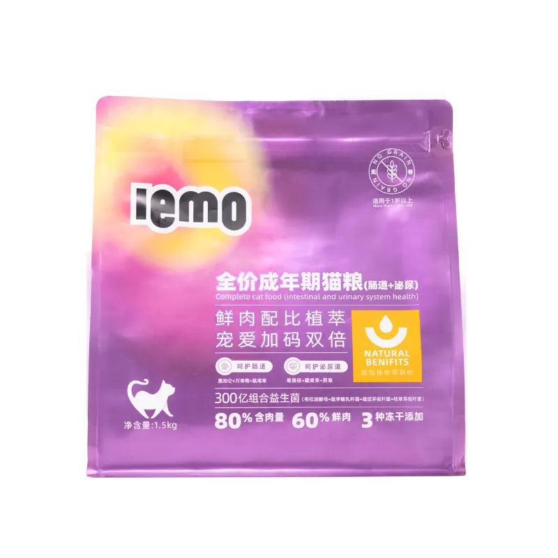 Hạt Cho Mèo Lemo Vị Gà Mix Topping 1.5kg - Paddy Pet Shop