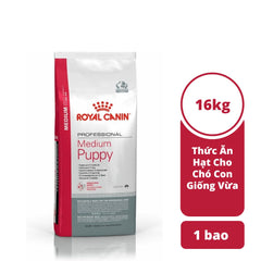 Thức Ăn Hạt Cho Chó Con Giống Vừa Royal Canin Medium Puppy