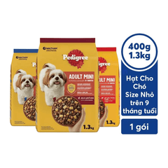 Thức Ăn Hạt Cho Chó Trưởng Thành Giống Nhỏ Pedigree Adult Mini 1.3kg - Paddy Pet Shop