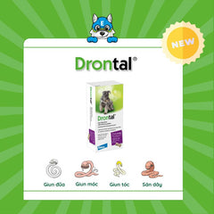 Viên Uống Drontal Trị Giun Cho Chó 10kg (Đức)