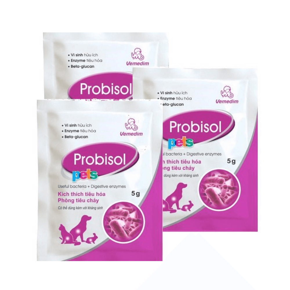 Men Tiêu Hóa Cho Chó Mèo Probisol Pets 5g - Paddy Pet Shop