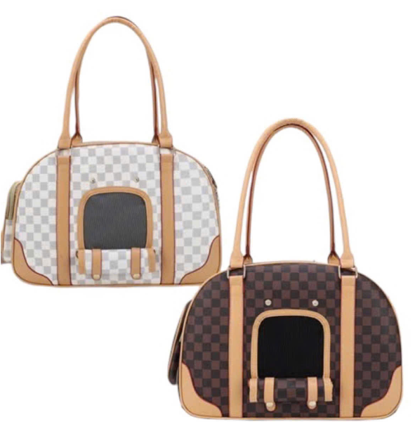 Túi Vận Chuyển Bằng Da Caro 42x29x19cm