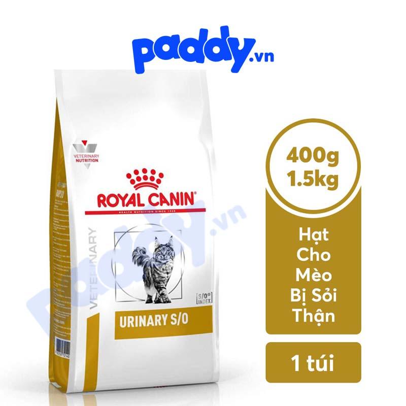 Thức Ăn Hạt Cho Mèo Sỏi Thận Royal Canin Urinary S/O - Paddy Pet Shop