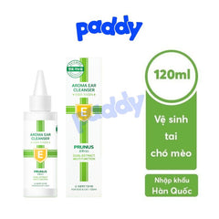 Vệ Sinh Tai Chó Mèo Prunus Aroma Ear Cleaner 120ml (Hàn Quốc)