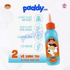 Dung Dịch Vệ Sinh Mèo Lee & Webster 130ml - Paddy Pet Shop