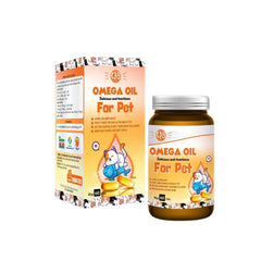 Viên Dầu Cá Hồi Omega Cho Chó Mèo (Hộp 60 viên)